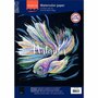 Amsterdam Aquarelpapier - Zwart - Smooth Gladde Structuur - Wateropname en Pigmentbehoud - Florence - A3 - 300 grams - 25 vellen