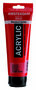 Amsterdam Acrylverf - 315 Pyrrolerood - Dieprode Acrylverf - Mengbare Kleur - Intense Dekking - Voor Canvas & Papier - 250 ml