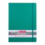 Schetsboek - Forest Green - 21x29,7 cm - Gebroken Wit Papier - 140 grams - Art creation - 80 vellen