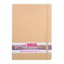 Schetsboek - Kraft - 21x29,7 cm - Gebroken Wit Papier - 140 grams - Art creation - 80 vellen