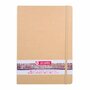 Schetsboek - Kraft - 21x29,7 cm - Gebroken Wit Papier - 140 grams - Art creation - 80 vellen