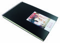 Schetsboek - Tekenboek - Met ringband - Zwart - 42x29,87cm - Art Creation