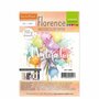 Amsterdam Aquarelpapier - Off White - Gladde Structuur - Kleurbehoud en Absorptie - Aquarel Effecten - Smooth Florence - A5 - 200 grams - 100 vellen