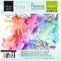 Aquarelpapier - Waterverfpapier - Aquarelblok - Watercolor Paper - Intense White - Gladde Structuur - Smooth Florence - Waterbestendige Oppervlakte - 30,5x30,5cm - 200 grams - 50 vellen