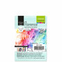 Aquarelpapier - Waterverfpapier - Aquarelblok - Watercolor Paper - Intense White - Gladde Structuur - Waterbestendig - Strakke Kleuren en Contrast - A6 - 200 grams - 100 vellen