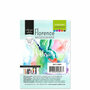 Aquarelpapier - Waterverfpapier - Aquarelblok - Watercolor Paper - Intens White - Lichte Structuur - Oppervlaktestructuur - Geschikt voor Penselen en Spatels - A6 - 300 grams - 100 vellen