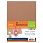 Scrapbook Papier - Kraft Bruin - 297 x 21 cm - 376 grams - Vaessen Creative