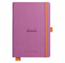 Goalboek hardcover - Lila - Dotted Ivoor papier - A5 - 90 gram - Rhodia - 224 vellen