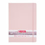 Schetsboek - Tekenboek - Harde kaft - Met Elastiek - Pastel Pink - 21x29,7cm - 140gr - 80blz - Talens