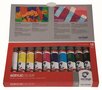 Van Gogh Acrylverf Set - Acrylpaint - Acrylic Verf Paint - Kunstschildersverf - Hobbyverf - Watergedragen Verf - Sneldrogende Pigmentrijke Verf - Kunstenaarsverf - Verschillende Kleuren - 10 x 40 ml