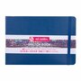 Schetsboek - Marine Blue - 21x14,8 cm - Gebroken Wit Papier - 140 grams - Art creation - 80 vellen