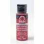 Acrylverf Multi Surface - Universele Acrylverf - Rode Hobbyverf - Sneldrogende Dekkende Verf - Glasverf - Houtverf - Keramiekverf - Plasticverf - Buitenverf - #2900 Cardinal Red - 59 ml - FolkArt