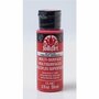 Acrylverf Multi Surface - Universele Acrylverf - Rode Hobbyverf - Sneldrogende Dekkende Verf - Glasverf - Houtverf - Keramiekverf - Plasticverf - Buitenverf - #2901 Apple Red - 59 ml - FolkArt