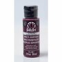 Acrylverf Multi Surface - Universele Acrylverf - Rode Hobbyverf - Sneldrogende Dekkende Verf - Glasverf - Houtverf - Keramiekverf - Plasticverf - Buitenverf - #2941 Berry Wine - 59 ml - FolkArt