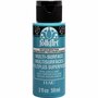 Acrylverf Multi Surface Pearl - Universele Acrylverf - Blauwe HobbyverfGlasverf - Houtverf - Keramiekverf - Plasticverf - Buitenverf - #2973 Aqua Moire - 59 ml - FolkArt