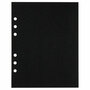Papier - Tekenpapier - Zwart - A5 - 210 grams - Perforatiegaten - Afscheurrand - MyArtBook - 20 vellen