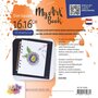 MyArtBook papier vierkant - ultrawit Aquarelpapier - Waterverfpapier - Aquarelblok - Watercolor Paper - Waterverfpapier - Aquarelblok - Watercolor Paper - 200g