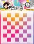Mask stencil Chessboard madness - ABM Mixed-up nr. 135