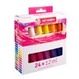 Art Creation Acrylverf Set - Grote Acrylverf Set - Acrylic Paint - Acrylaatverf - Acrylic Paint - Hobbyverf - Kunstschildersverf - Voor Kunstschilders, Studenten & Hobby - 24x12ml