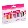 Art Creation Acrylverf Set - Pastel Acrylverf - Acrylic Paint - Acrylaatverf - Acrylic Paint - Hobbyverf - Kunstschildersverf - Pigmentrijke Watergedragen Verf - 6x12ml