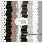 Paper pad 30,5 x 30,5 cm 24 vel - New York bruin
