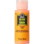 FolkArt Glow-in-the-Dark - Fluorescerende Hobbyverf - Lichtgevende Effectverf - DIY Creatieve Verf - Op Waterbasis - Orange - Oranje - 59 ml - Geschikt Voor Hout, Canvas en Papier-Maché