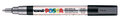 Krijtstift - Chalkmarker - Universele Marker - Uni Posca Marker - 26 zilver - PC-3M - 0,9mm - 1,3mm - 1 stuk