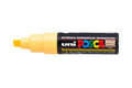Krijtstift - Chalkmarker - Universele Marker - Uni Posca Marker - Metallic Kleuren - PC-8K - 8mm - Beitelpunt - Large - 8 stuks
