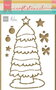 Craft stencil Christmas tree by Marleen