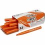 Kleurstiften - Viltstiften - Stiften Dikke Punt - Mid Oranje - Lijndikte: 3mm - Visa Color - 12 Stuks