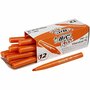 Stiften Oranje - Oranje Viltstiften - Kleurstiften - Tekenstiften - Stiften Met Dikke Punt - Waterbasis - Premium Kwaliteit - Kindvriendelijke Stiften - Lijndikte 3mm - BIC Visa Color - 12 stuks