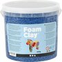 Foam Clay - Zelfhardende Creatieve Klei - Diverse Kleuren Met Glitter, Blauw, Groen en Metallic - Geschikt Voor Kleiprojecten - 14 g - Set van 3 stuks