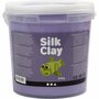 Silk Clay - Paars - Zelfhardende Speelklei - DIY Boetseerklei Voor Knutselprojecten - Lichtgewicht Knutselmateriaal - Geschikt Voor Kinderen & Hobby - Inhoud: 650 gr - Set van 1 Stuk
