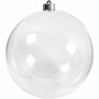 Deco ballen, transparant, d 15,6 cm, 1 stuk