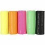 Soft Clay, neon kleuren, H: 9,5 cm, 400 gr/ 1 emmer