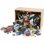 Mozaïek Glassteentjes - Diverse Kleuren - Gepolijst Glas Met Zachte Randen - 15-60mm - Dikte 5mm - 2KG - Perfect Voor Creatieve Mozaïek Projecten & DIY Decoratie