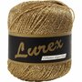 Garen - Glittergaren - Goud Lurex Garen - Glitter Effect - Hobby Garen - Haken & Breien - 25gr - 160m - 100% Polyester Garen - 1 Bol
