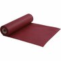 Tafelloper - Lang Tafelkleed - Smal Tafelkleed - Wijnrode Tafelloper - Tafeltextiel Wijnrood - Feestelijk - Luxe Tafeltextiel - Elegante Tafeldecoratie - Imitatiestof - 35cm x 10 mtr