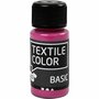 Textielverf Roze – Kledingverf – Basic Textile Color – Stofverf – Textiel Kleurstof – Stoffenverf – DIY Kledingverf – 50 ml