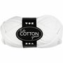Textielgaren - Katoengaren - Hobby Garen - DIY Breigaren - Handwerkgaren - Creatief Macramé Garen - Borduurgaren - Kleur: Wit - Extra Stevig - 45m - 100gr - 1 Bol