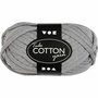 Textielgaren - Macramé Garen - Duurzaam Textielgaren - Breigaren - Handwerkgaren Voor DIY & Mode - Hobby Garen - Kleur: Grijs - Extra Sterk & Stevig - 45m - 100gr - 1 Bol