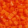 Foto kralen - Strijkkralen - Hobbykralen - Sieradenkralen - DIY kralen - Perler beads - Nabbi kralen - Helder Oranje (13) - 5x5 mm - Gatgrootte 2,5 mm - Medium - 6000 stuks
