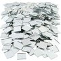 Spiegel Mozaïek Tegels - DIY Mozaïektegels - Voor Creatieve Decoratieprojecten - Knutseltegels - DIY Mozaïek Kunst - Formaat 16x16 mm - Dikte 2 mm - Set van 500 Stuks