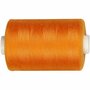 Naaigaren - Oranje Hoogwaardig Polyester Garen - DIY Stikwerk, Machinaal Naaien & Handwerken - Extra Sterk & Duurzaam - Perfect Voor DIY Stoffen Reparaties - Lengte 1000 Meter