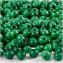 Houten kralen, groen, 150 stuk, d 5 mm, gatgrootte 1,5 mm, 6 gr/ 1 doos