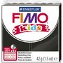 FIMO® Kids Boetseerklei - Zwarte Klei - Kinderklei - Bakklei - Kindvriendelijk - Zacht En Kneedbaar - Zwart - 42 Gram - 1 Pakje