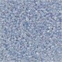 Rocailles, lichtblauw, d 1,7 mm, afm 15/0 , gatgrootte 0,5-0,8 mm, 25 gr/ 1 doos