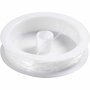 Elastisch Koord - Transparant Nylon Draad - Rekbaar Koord - DIY Koord - Elastisch Draad - Rekbaar Hobbydraad - Handwerk & Sieraden Maken - Dun Rond Elastiek - 1mm Dikte - 10m - 1 Rol