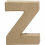 Letter, Z, H: 10 cm, B: 7,5 cm, dikte 1,7 cm, 1 stuk