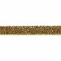 Lint, goud, B: 10 mm, 5 m/ 1 rol